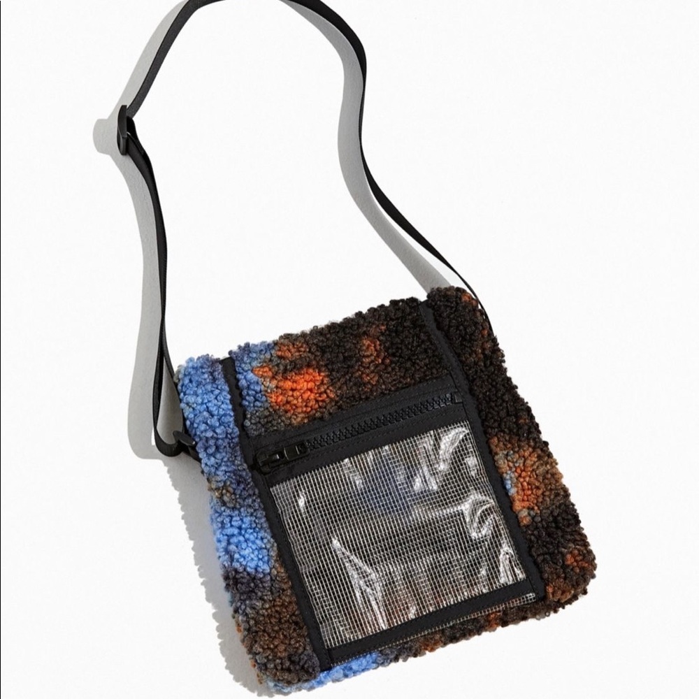 Urban Outfitters Sherpa Multicolor Sling Bag